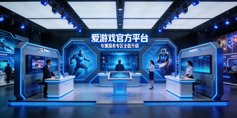 爱游戏官方平台重磅亮相电竞盛典，专属服务专区全面升级现场展示图