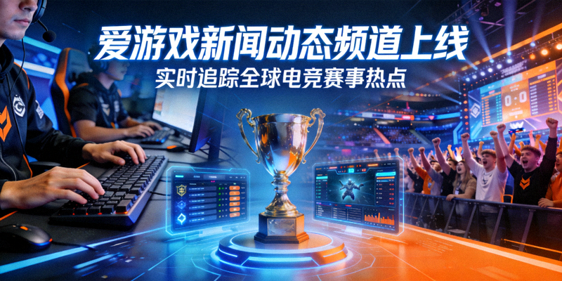 爱游戏新闻动态频道上线，实时追踪全球电竞赛事热点配图